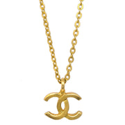 Chanel Gold CC Pendant Necklace 376/1982