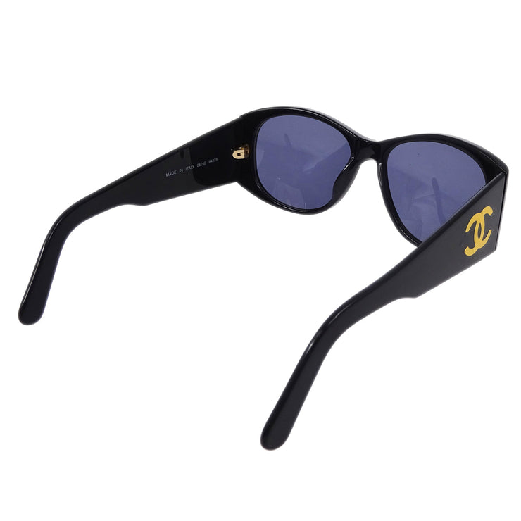 Chanel Sunglasses Eyewear Black Small Good