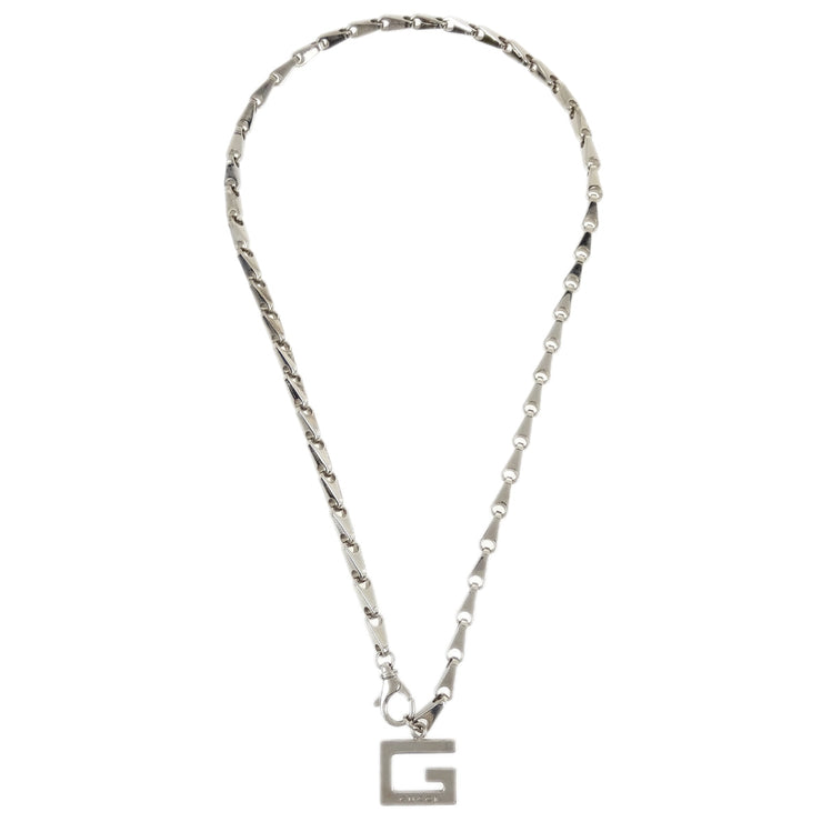 Gucci Chain Necklace Pendant Silver