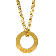 Celine Gold Chain Pendant Necklace 91