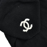 Chanel Short Sleeve Sweater Black 01C #40