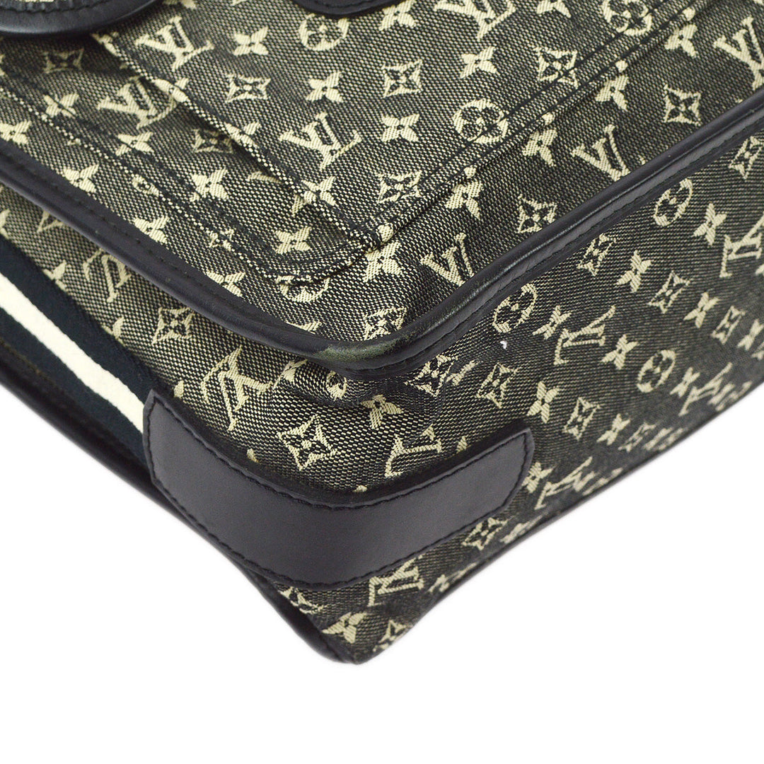 Louis Vuitton 2005 Black Monogram Mini Sac Mary Kate 48h Handbag  