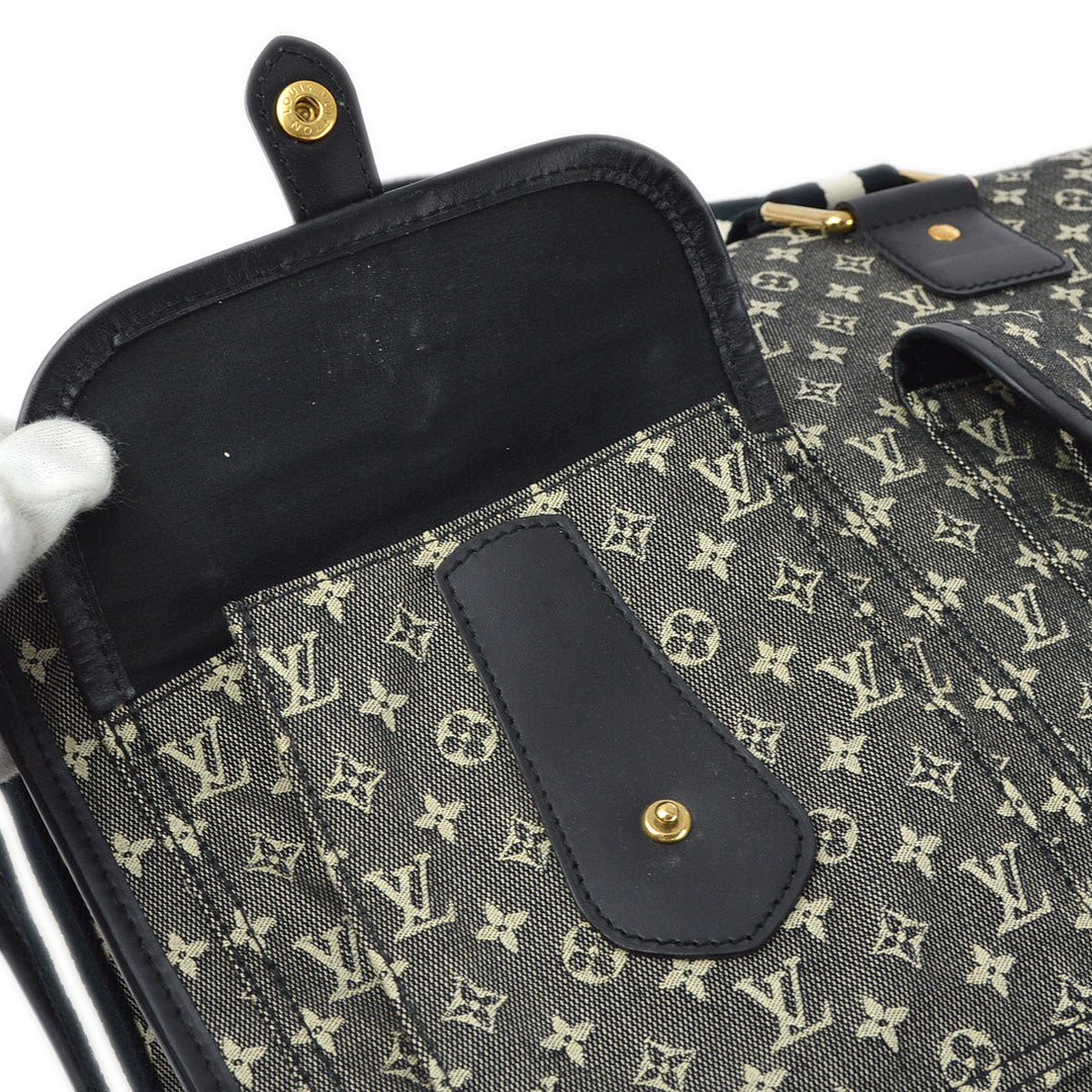 Louis Vuitton 2005 Black Monogram Mini Sac Mary Kate 48h Handbag  