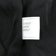 Chanel Single Breasted Jacket Black 09P #36