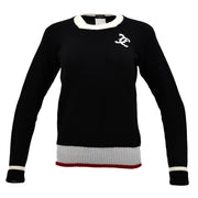 Chanel Sweater Black 96A #44