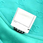 Chanel Cropped T-shirt Light Blue 97P #38