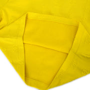 Chanel Cropped T-shirt Top Yellow 97P #40