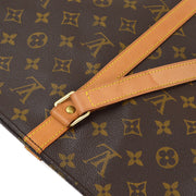 Louis Vuitton 2002 Monogram Sac Shopping Shoulder Tote Bag M51108