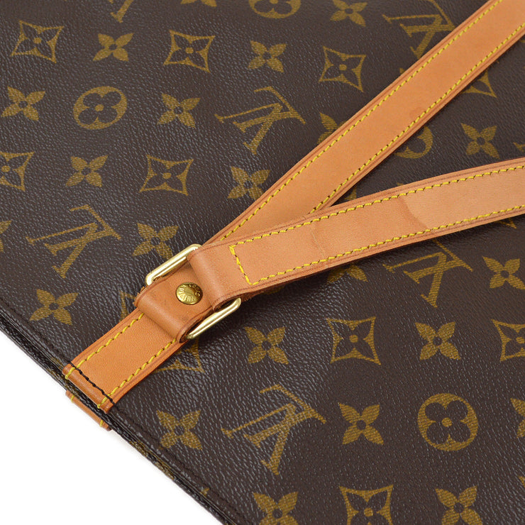 Louis Vuitton 2002 Monogram Sac Shopping Shoulder Tote Bag M51108