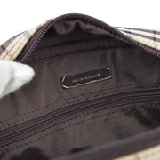 Burberry Beige Burberry Check 2way Duffle Handbag