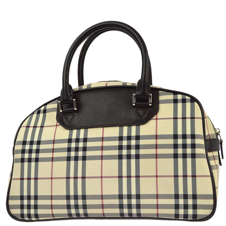 Burberry Beige Burberry Check Handbag