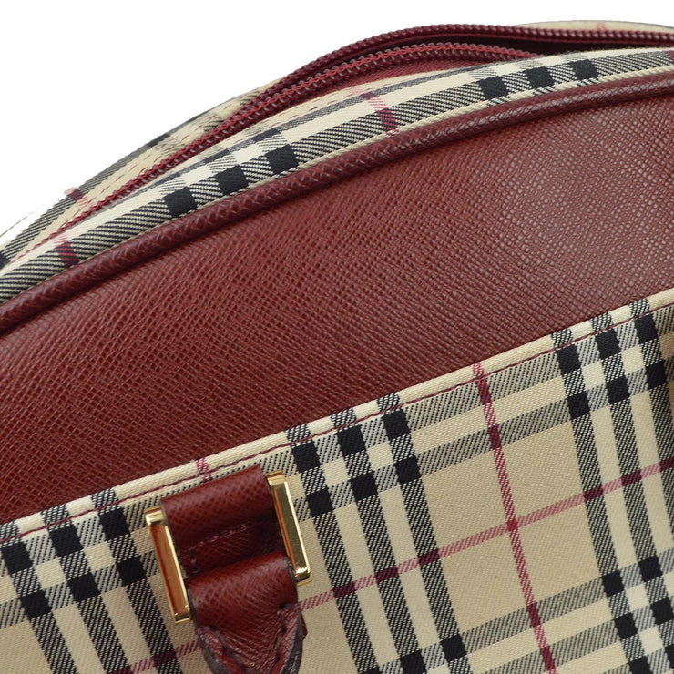 Burberry Beige Burberry Check Handbag