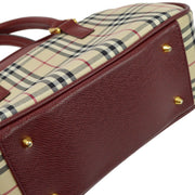 Burberry Beige Burberry Check Handbag