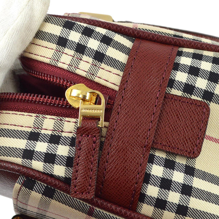 Burberry Beige Burberry Check Handbag