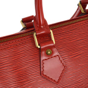 Louis Vuitton 1993 Red Epi Speedy 25 Handbag M43017