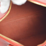 Louis Vuitton 1995 Red Epi Speedy 25 Handbag M43017