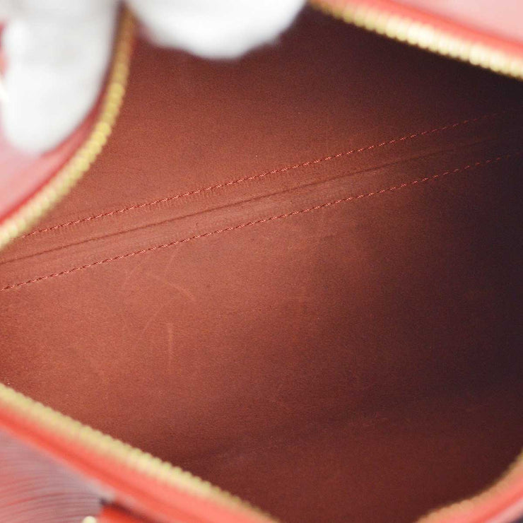 Louis Vuitton 1995 Red Epi Speedy 25 Handbag M43017