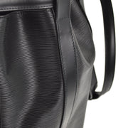 Louis Vuitton 1995 Black Epi Randonnee PM Bucket Shoulder Bag M52352