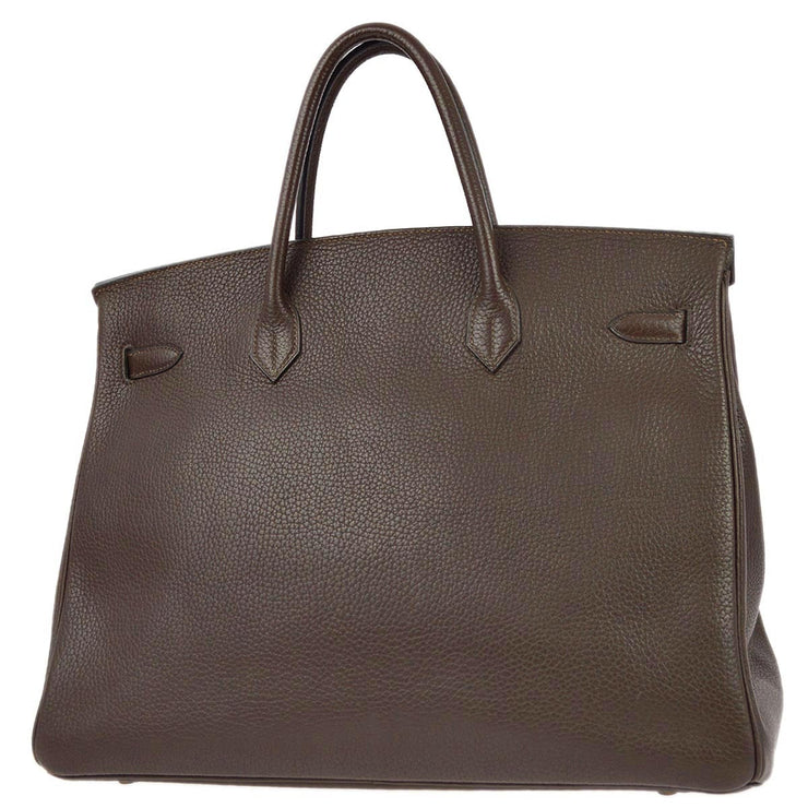 Hermes 1994 Havane Ardennes Birkin 40 Handbag