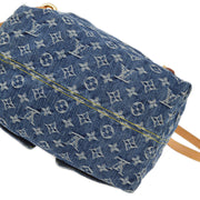 Louis Vuitton 2006 Blue Monogram Denim Sac a Dos GM Backpack M95056