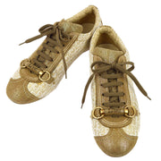 Christian Dior * Gold Trotter Shoes Sneakers