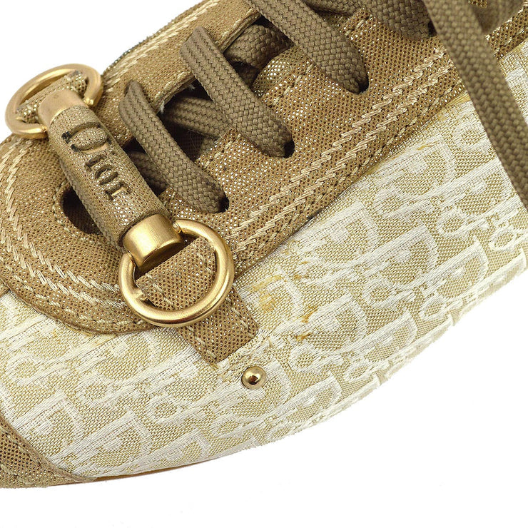 Christian Dior * Gold Trotter Shoes Sneakers