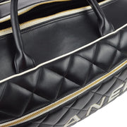 Chanel * 1994-1996 Black Calfskin Travel Bowling Bag