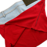 Christian Dior Cropped Camisole Top Blue Red #38