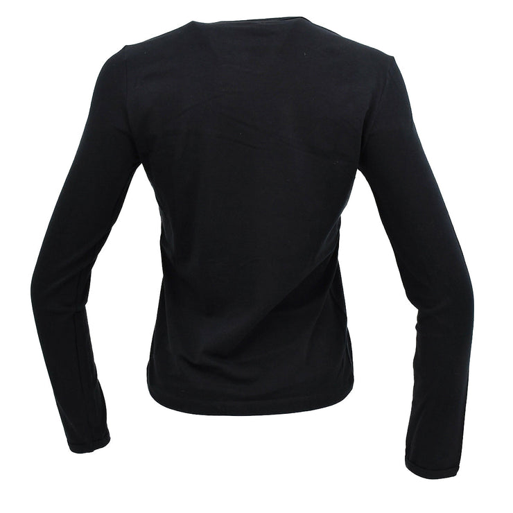 Celine Macadam Long Sleeve T-shirt Black #L