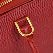 Louis Vuitton 2003 Red Epi Pont Neuf Handbag M52057