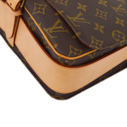 Louis Vuitton 1998 Monogram Cartouchiere GM Shoulder Bag M51252