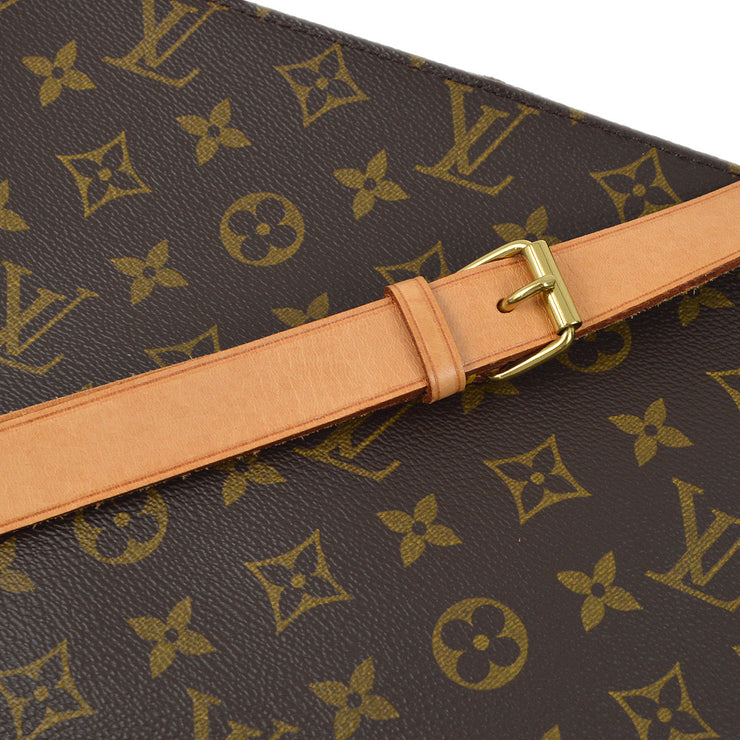 Louis Vuitton 1998 Monogram Cartouchiere GM Shoulder Bag M51252