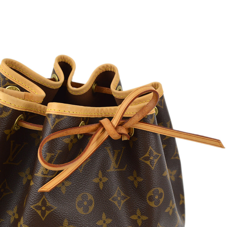 Louis Vuitton 2008 Monogram Noe Drawstring Shoulder Bag M42224