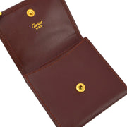 Cartier Bordeaux Coin Purse Wallet