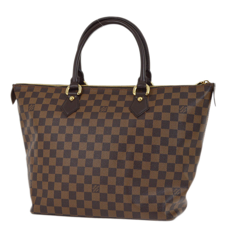 Louis Vuitton 2005 Damier Saleya MM Tote Handbag N51182