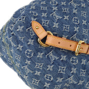 Louis Vuitton 2006 Blue Monogram Denim Sac a Dos GM Backpack M95056