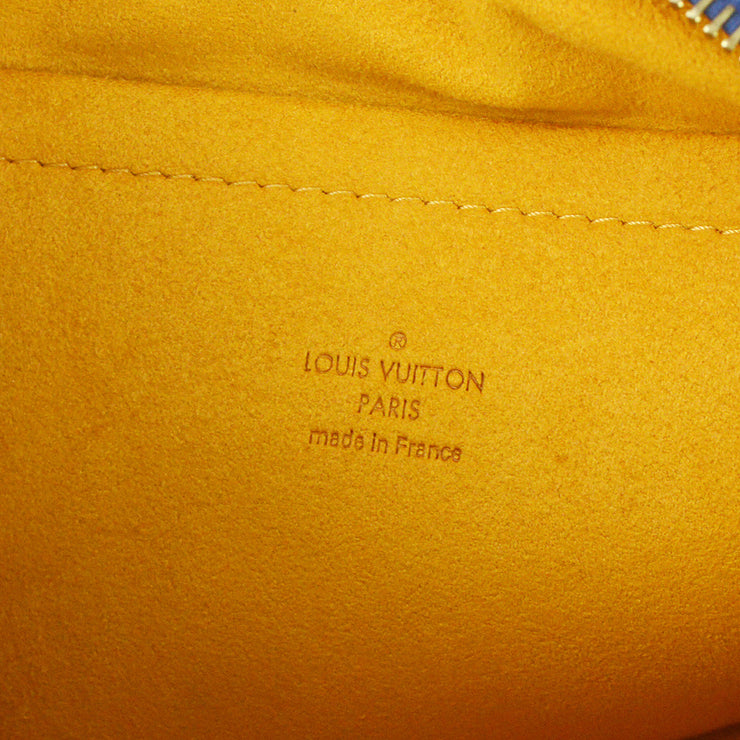 Louis Vuitton 2007 Blue Monogram Denim Bum Bag Waist M95347