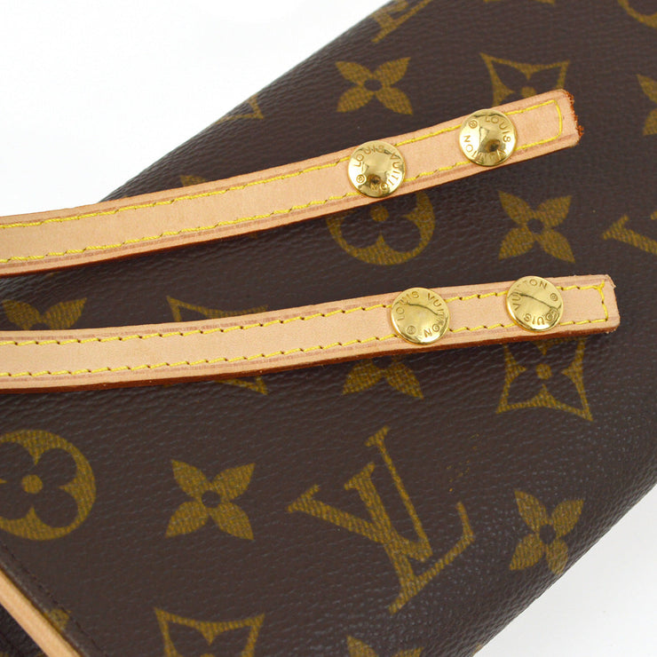 Louis Vuitton 1999 Monogram Pochette Twin PM Shoulder Bag M51854