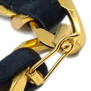 Chanel Bracelet Gold Black 95A