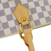 Louis Vuitton 2007 Damier Azur Saleya PM Tote Handbag N51186