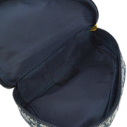 Christian Dior 1998 Navy Saddle Trotter Pouch Bag