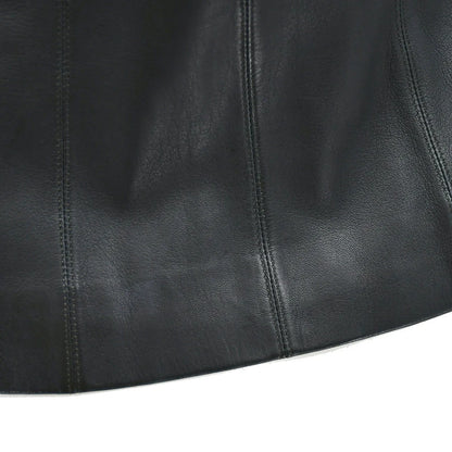 Chanel Sleeveless Vest Jacket Charcoal Gray #38 02A