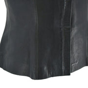 Chanel Sleeveless Vest Jacket Charcoal Gray #38 02A