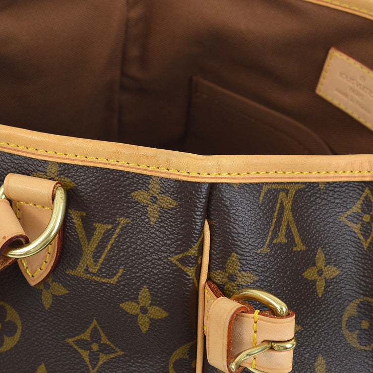 Louis Vuitton 2005 Monogram Batignolles Tote Handbag M51156