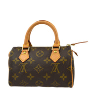 Louis Vuitton 2001 Monogram Mini Speedy Handbag M41534