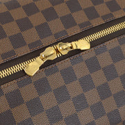 Louis Vuitton 2011 Damier Weekender MM Shoulder Duffle Bag N41138