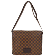 Louis Vuitton 2008 Damier Brooklyn MM Shoulder Bag N51211