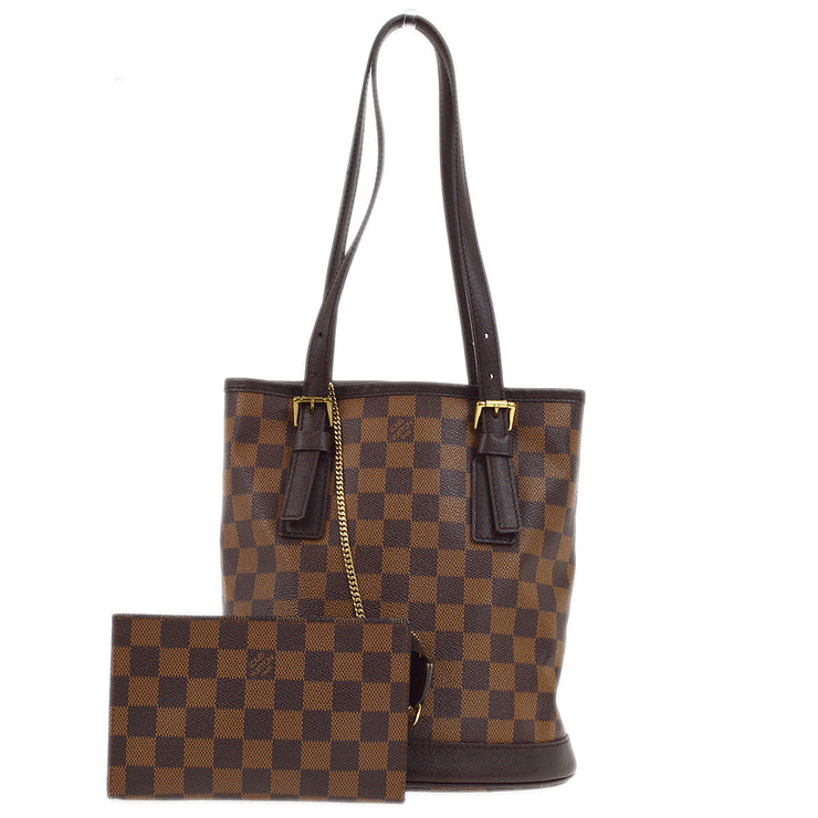 Louis Vuitton 1998 Damier Marais Tote Handbag N42240