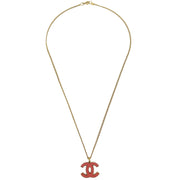 Chanel Chain Necklace Pink 01A