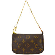 Louis Vuitton 2005 Monogram Mini Pochette Accessoires Handbag M58009